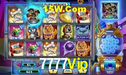 Biblioteca de slots populares na 7777Vip